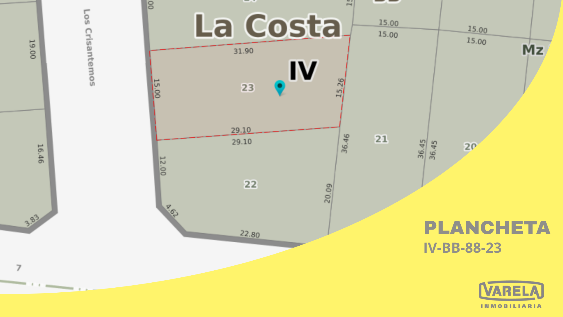 Venta Lote Crisantemos Costa del Este - Costa del Este - foto 1