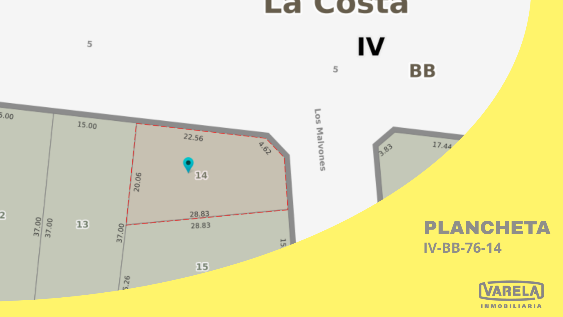 Venta Lote Av.5 - Costa del Este, Financia, Inmobiliaria Varela